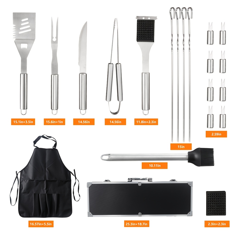 9/21pcs of Barbecue Accessorie - đánh giá và giá Camping Cooking Without Electricity