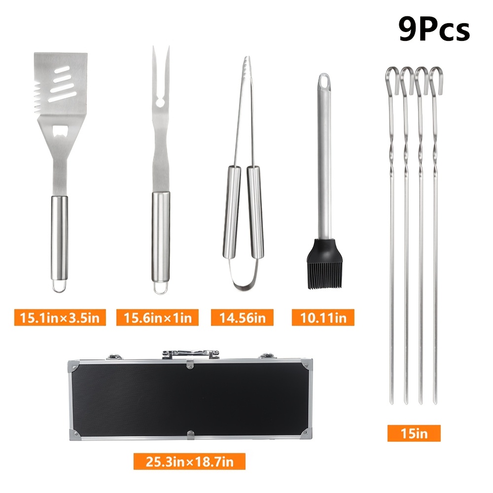 9/21pcs of Barbecue Accessorie - đánh giá và giá Camping Cooking Without Electricity