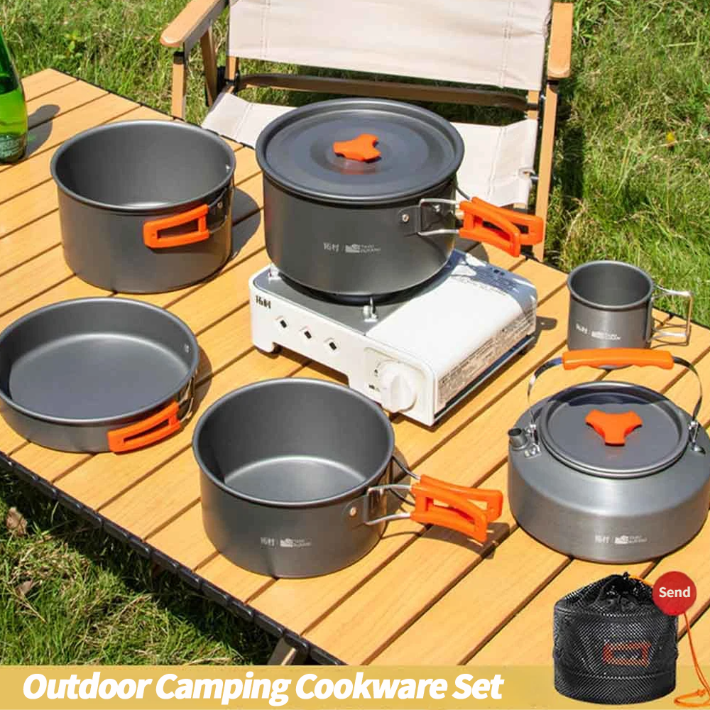 Camping Cookware Set Outdoor C - đánh giá và giá Camping Cooking Rice