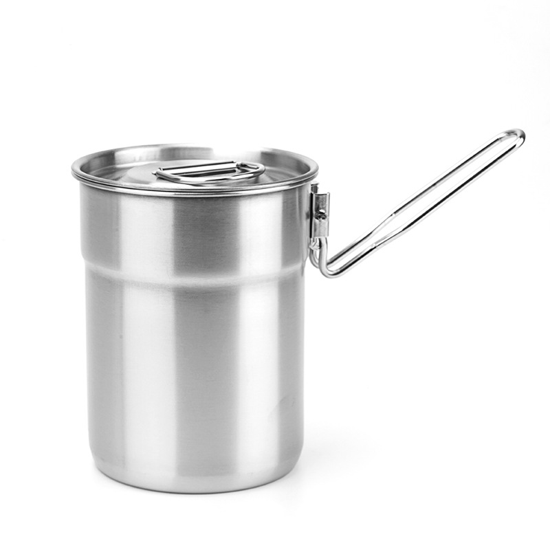 Camping Coffee Cup 1L Stainles - đánh giá và giá Camping Cooking Cup