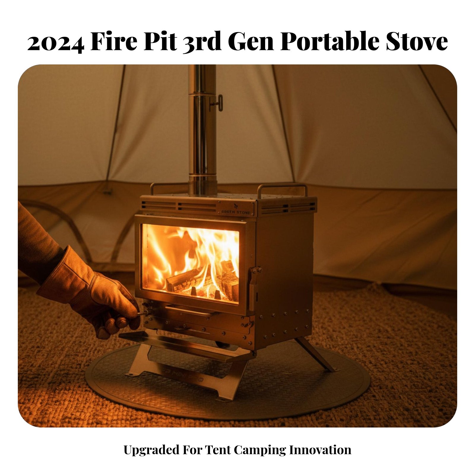 GreenStove Fire Pit 33rd Gen C - đánh giá và giá Camping Cooking Fire Pit