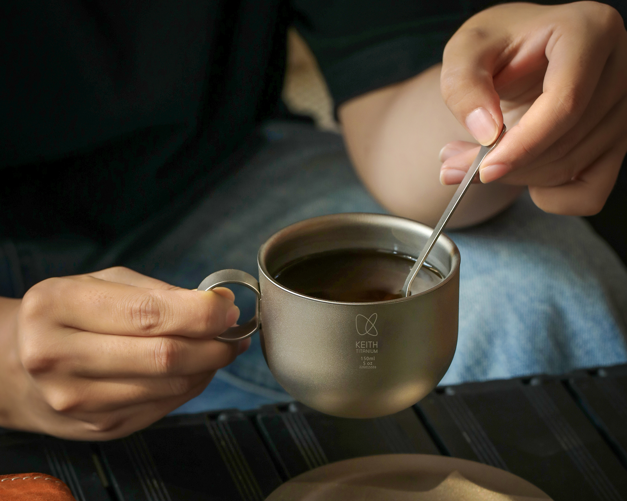 KEITH  Pure Titanium Coffee Cu - đánh giá và giá Camping Cooking Mug
