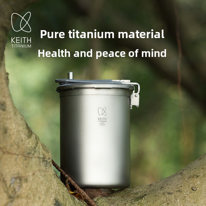 Keith Pure Titanium Outdoor Pr - đánh giá và giá Camping Cooking Rice