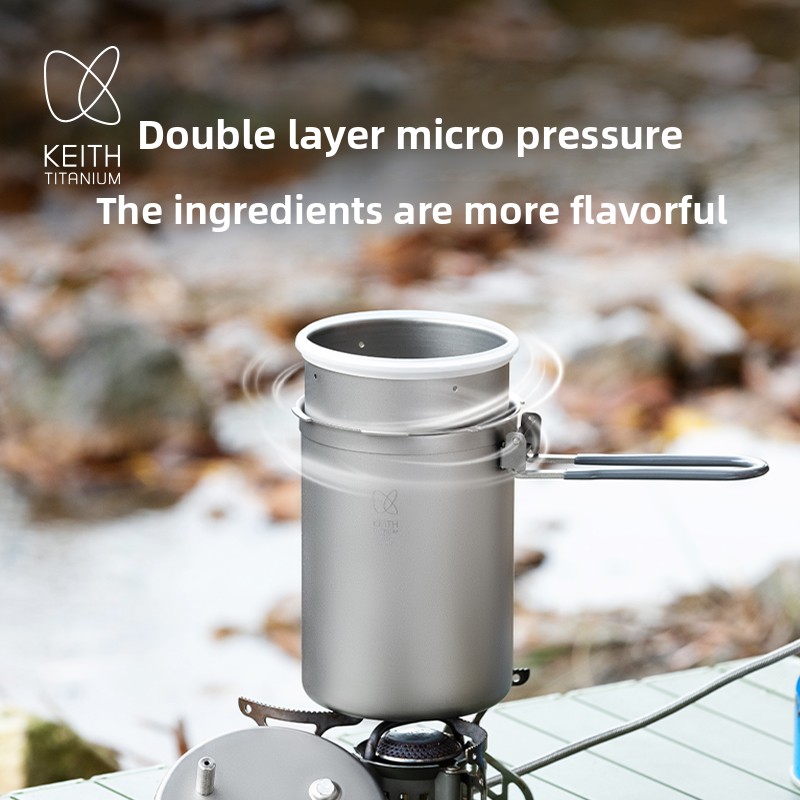 Keith Pure Titanium Outdoor Pr - đánh giá và giá Camping Cooking Rice