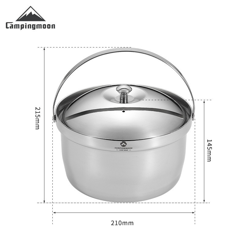CAMPINGMOON CC-21 Stewed Rice  - đánh giá và giá Camping Cooking Rice