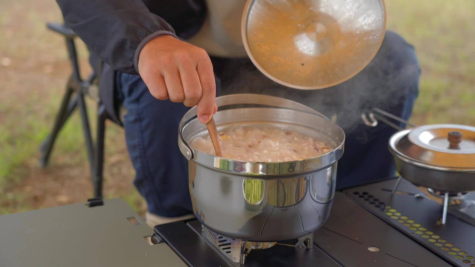 CAMPINGMOON CC-21 Stewed Rice  - đánh giá và giá Camping Cooking Rice