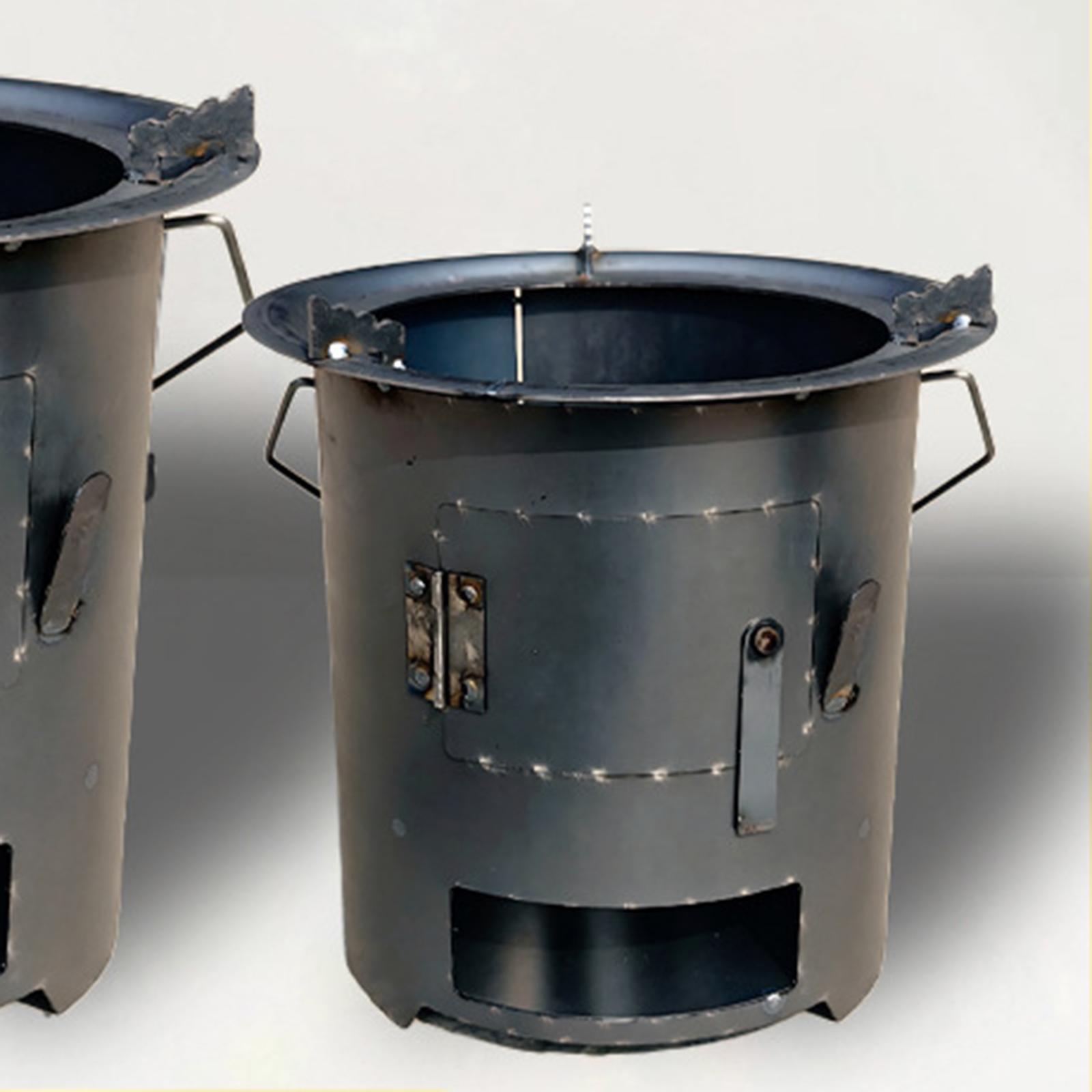 Wood Burning Furnace Cookware  - đánh giá và giá Camping Cooking Fire Pit