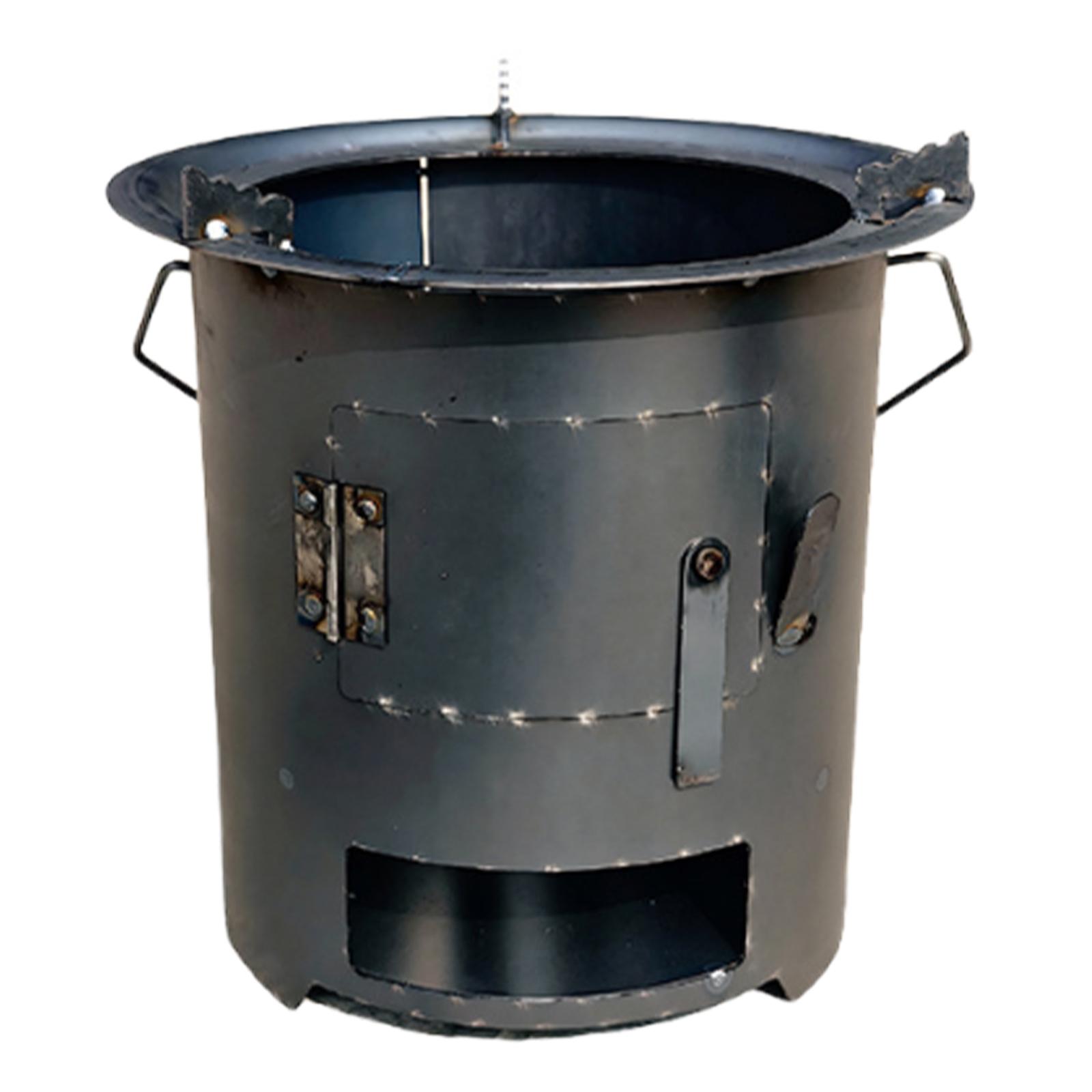 Wood Burning Furnace Cookware  - đánh giá và giá Camping Cooking Fire Pit