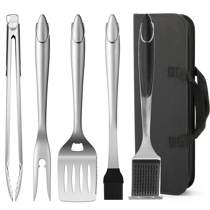 Stainless Steel Barbecue Tool  - đánh giá và giá Camping Cooking All In One