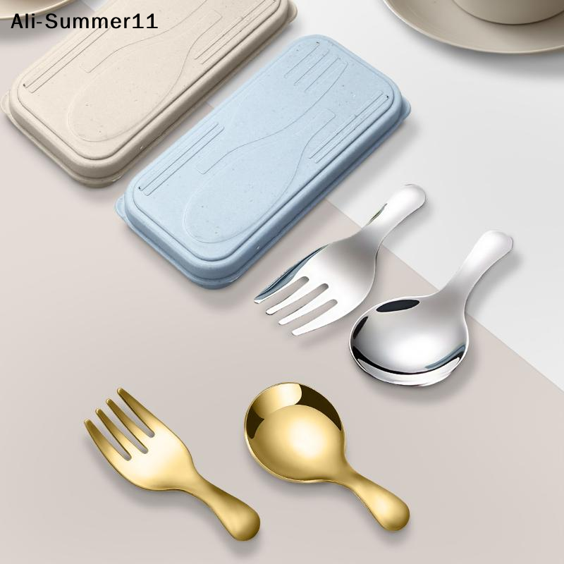 【A6L】Steel Tableware Set Spoon - đánh giá và giá Camping Cooking Cutlery Set