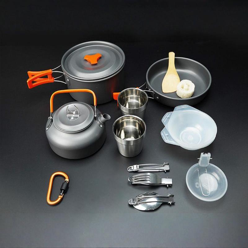 Hot Sales Camping Cookware Set - đánh giá và giá Camping Cooking Cup