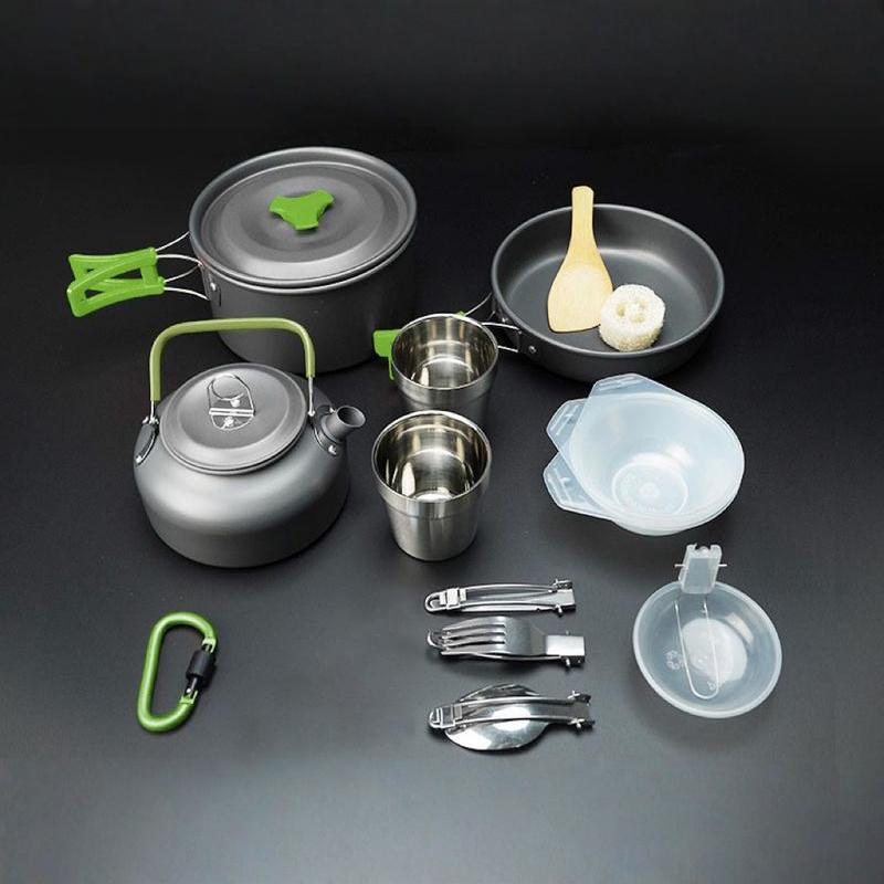 Hot Sales Camping Cookware Set - đánh giá và giá Camping Cooking Cup