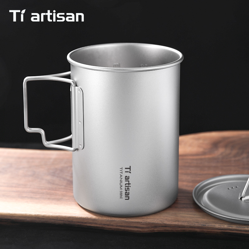 Tiartisan 750ml/ 900ml Titaniu - đánh giá và giá Camping Cooking Mug
