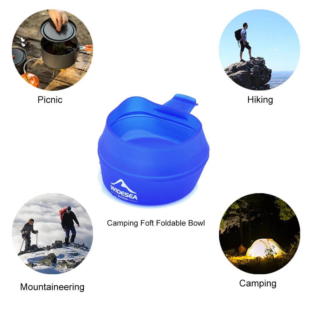 Widesea Camping 250ml Soft Fol - đánh giá và giá Camping Cooking Mug